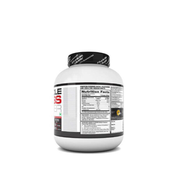 Labrada Muscle Mass Gainer 3kg Nutrition Label