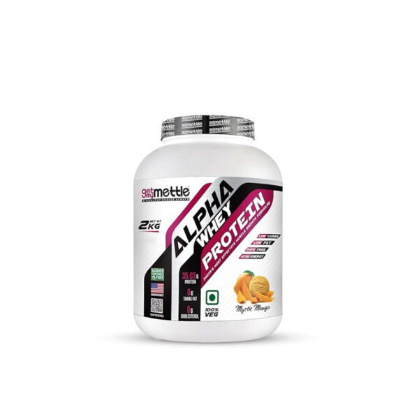 Getmymettle Alpha Whey Protein 2kg – The Ultimate Muscle Fuel - Image 2