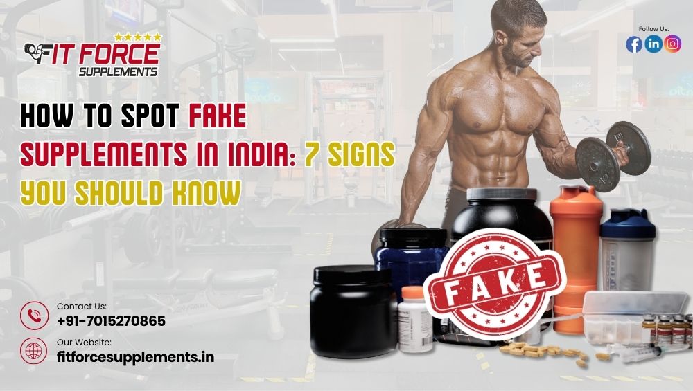 How to identify fake supplements in India