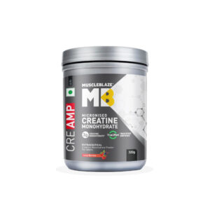 MuscleBlaze Micronised Creatine Monohydrate CreAMP™ – Juicy Berries (320 g)