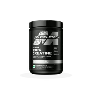 MuscleTech Platinum 100% Creatine – Unflavoured (100g, 250g, 400g) Front