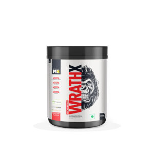 WrathX Pre-Workout with Creapure NitroBlaze BioPerine (Fruit Fury) Front View