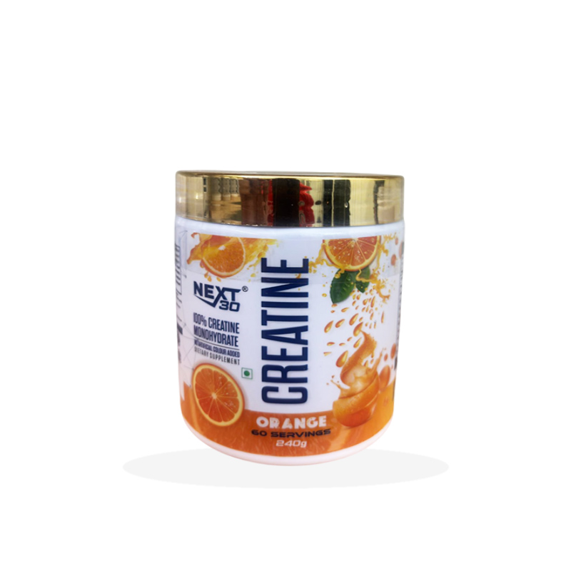 Next 30 100 % Creatine Monohydrate (Flavoured) Front