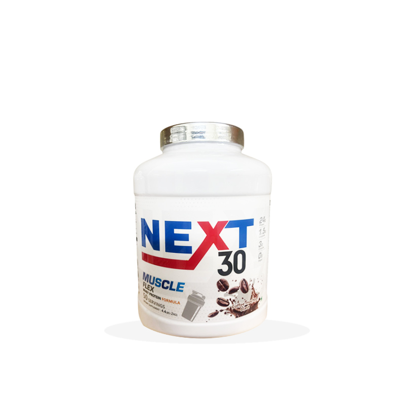 Next 30 Muscle Flex Coffee Mocha Blast Front