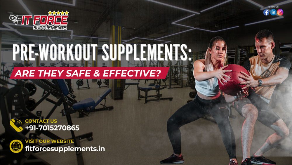 Pre-workout supplements for energy and endurance - Fit Force Supplements
