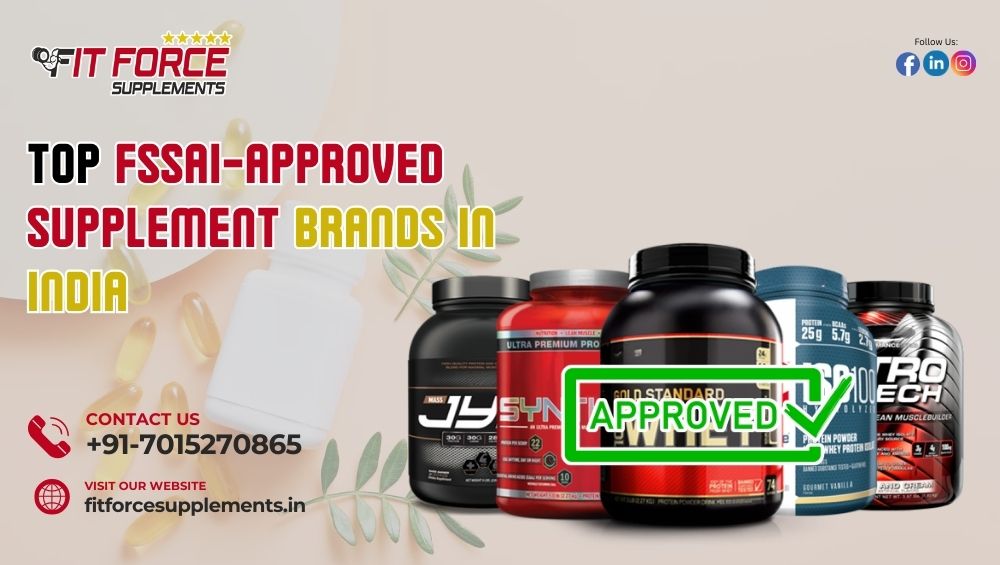FSSAI-approved supplements in India 2025 update