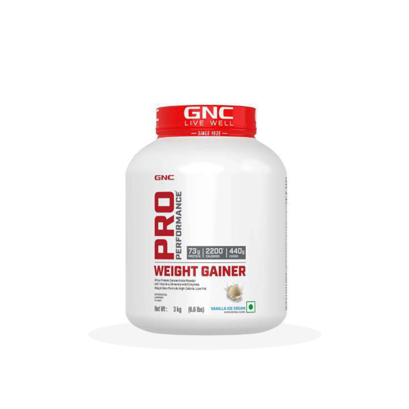 GNC Pro Performance Weight Gainer – Vanilla Ice Cream 3kg
