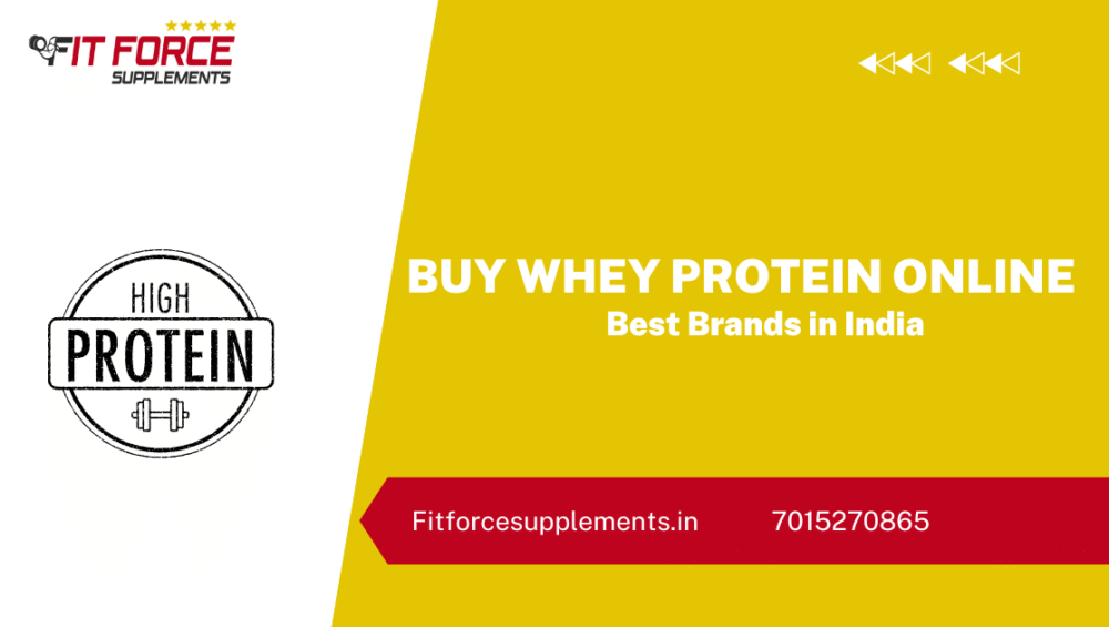 Buy Whey Protein Online in India – Fit Force Supplements