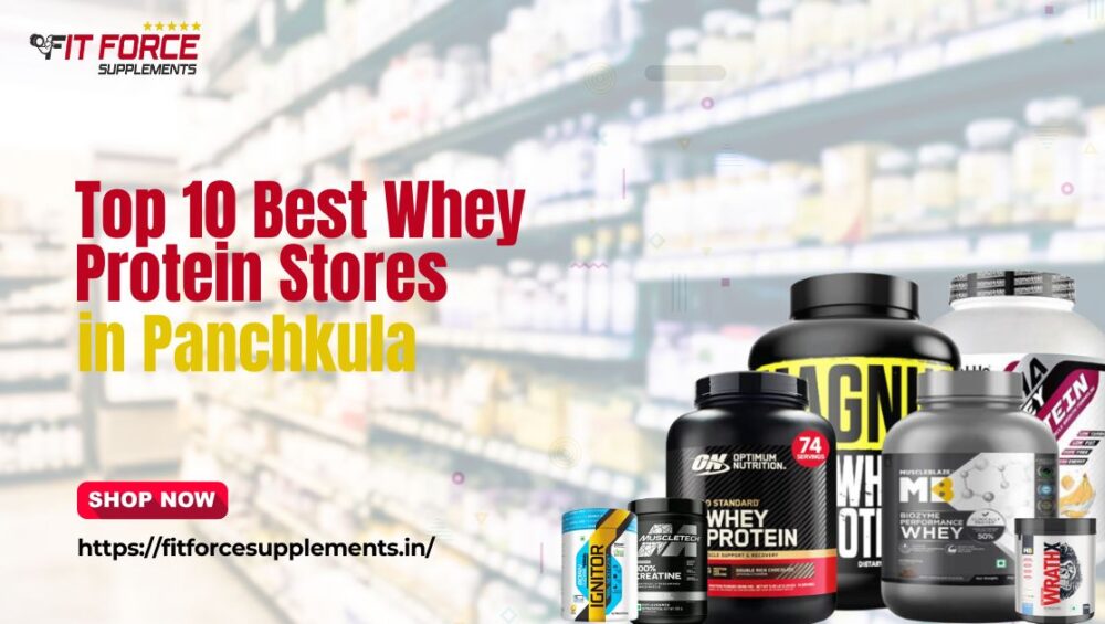 Top 10 best whey protein stores in Panchkula – Fit Force Supplements