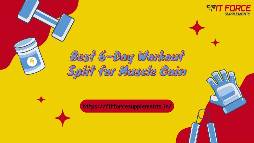 Best 6 day workout split for muscle gain chart Indian gym routine